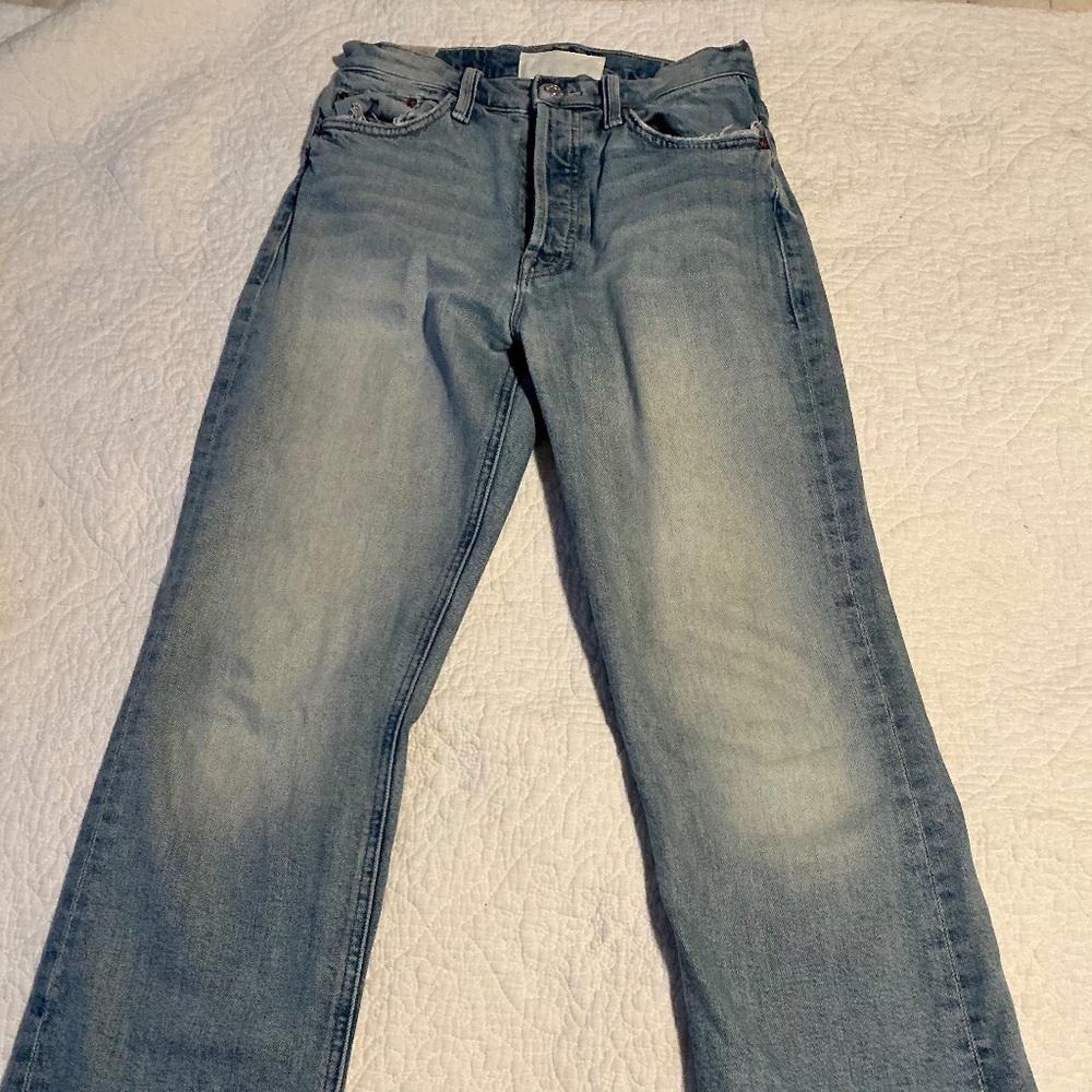 Make Offer:) MOTHER JEANS, The Tripper Ankle, Color- I Confess, Sz 25